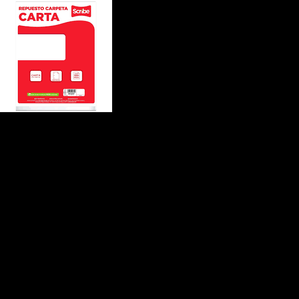 HOJA PCARPETA CTA. SCRIBE 3401 DIBUJO PAQUETE C100H.